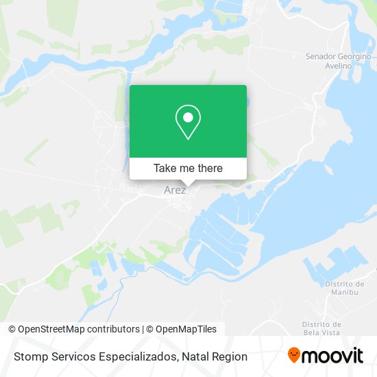 Stomp Servicos Especializados map