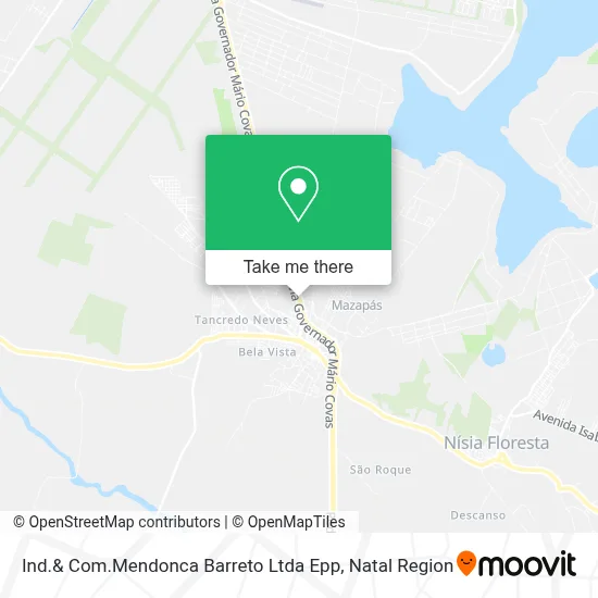 Ind.& Com.Mendonca Barreto Ltda Epp map