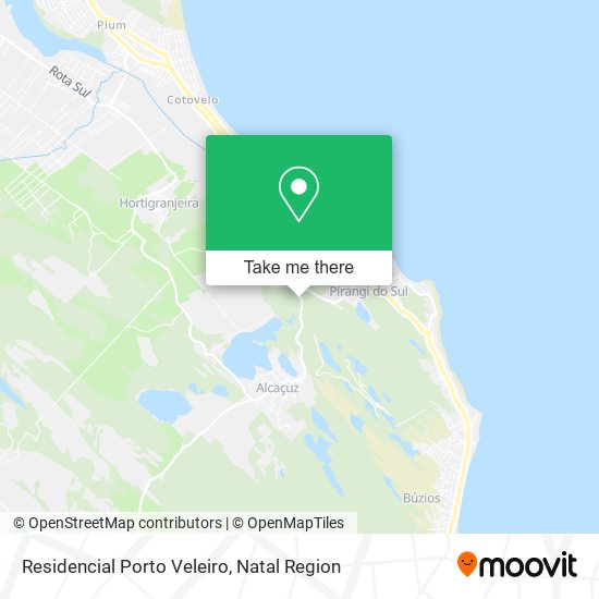 Residencial Porto Veleiro map
