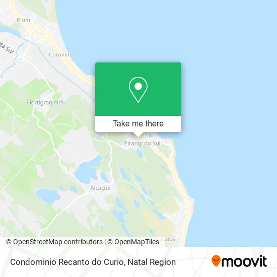 Condominio Recanto do Curio map