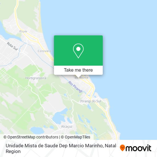 Unidade Mista de Saude Dep Marcio Marinho map