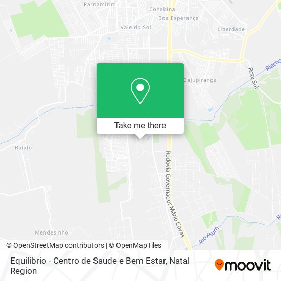 Mapa Equilibrio - Centro de Saude e Bem Estar