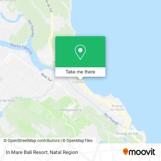 In Mare Bali Resort map