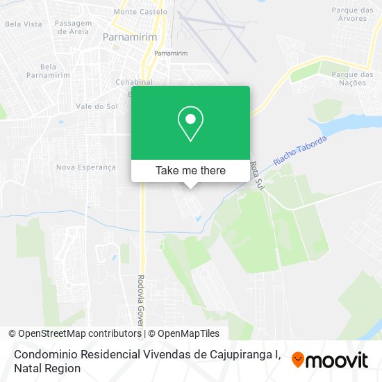 Condominio Residencial Vivendas de Cajupiranga I map