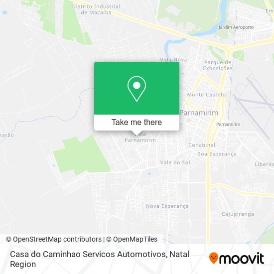 Casa do Caminhao Servicos Automotivos map