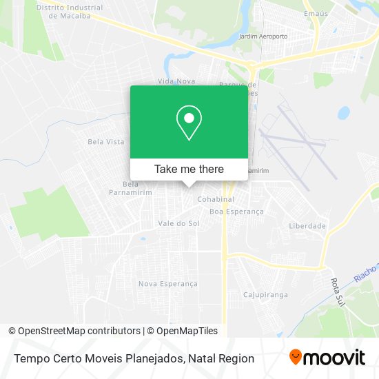 Tempo Certo Moveis Planejados map