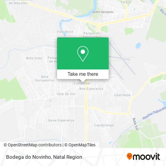 Bodega do Novinho map