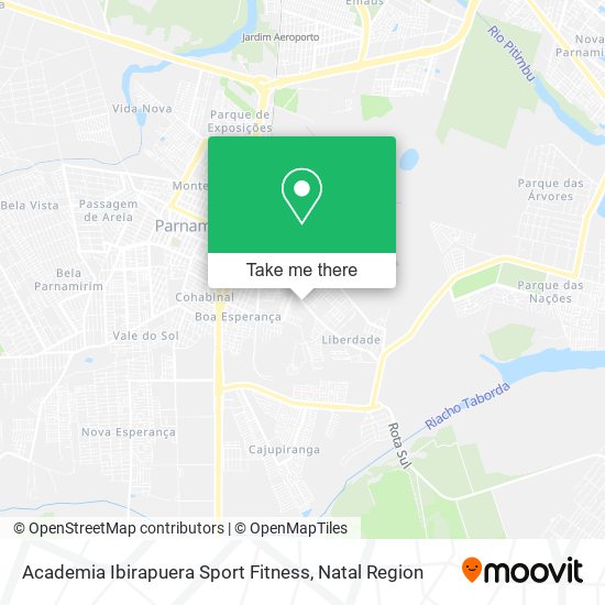 Academia Ibirapuera Sport Fitness map