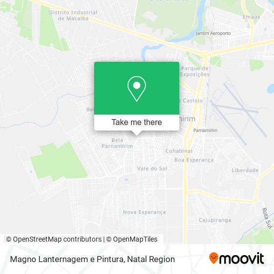 Magno Lanternagem e Pintura map