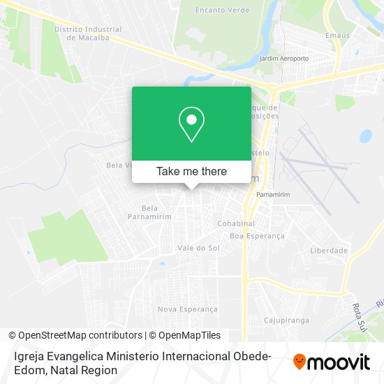 Igreja Evangelica Ministerio Internacional Obede-Edom map