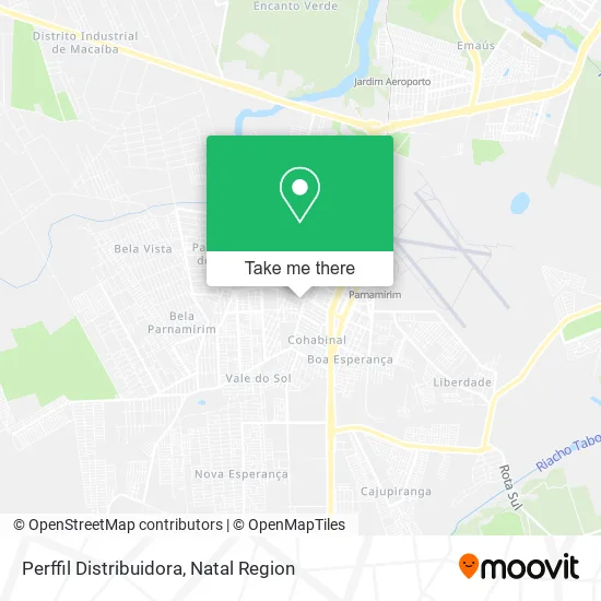 Perffil Distribuidora map