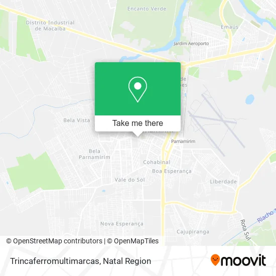 Trincaferromultimarcas map