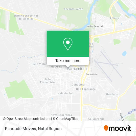 Raridade Moveis map