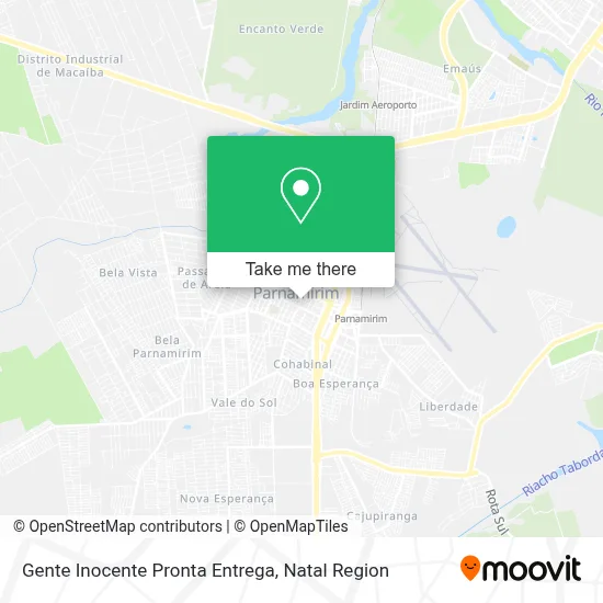 Gente Inocente Pronta Entrega map