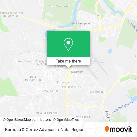 Barbosa & Cortez Advocacia map