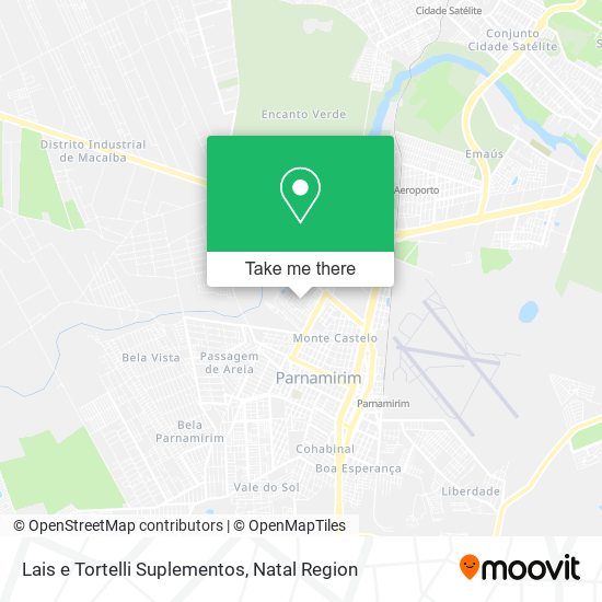 Lais e Tortelli Suplementos map