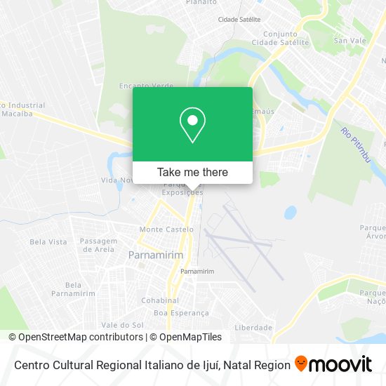 Centro Cultural Regional Italiano de Ijuí map