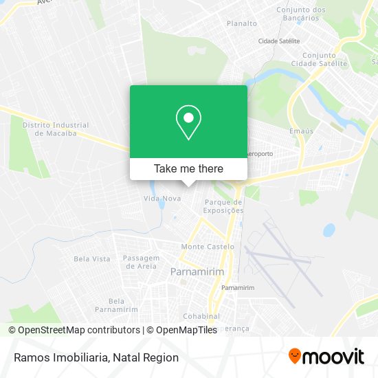 Ramos Imobiliaria map
