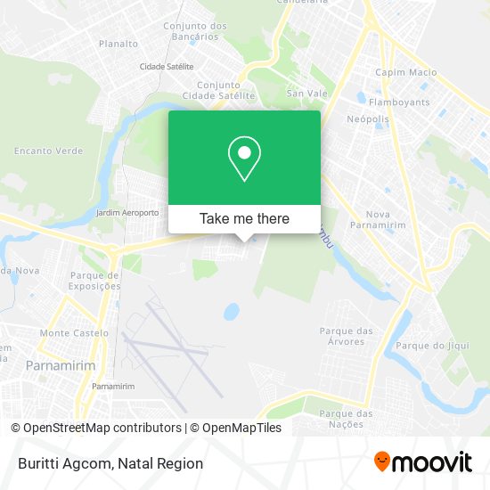 Mapa Buritti Agcom