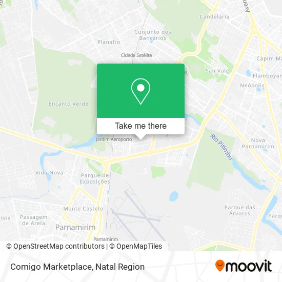 Comigo Marketplace map