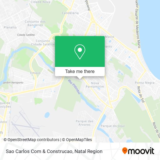 Sao Carlos Com & Construcao map