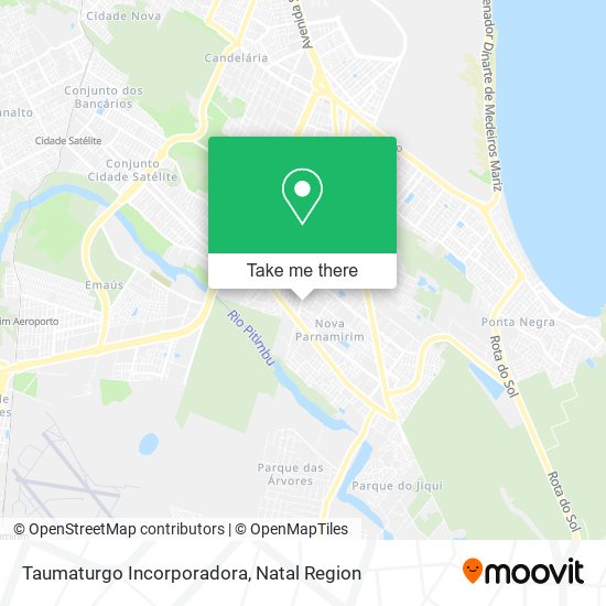 Taumaturgo Incorporadora map