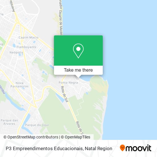 P3 Empreendimentos Educacionais map