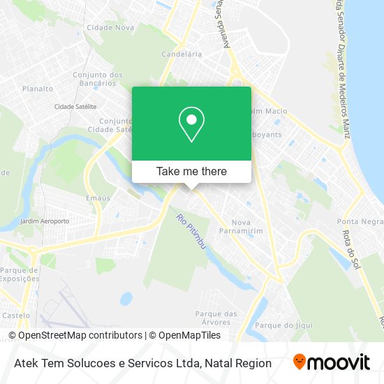 Mapa Atek Tem Solucoes e Servicos Ltda