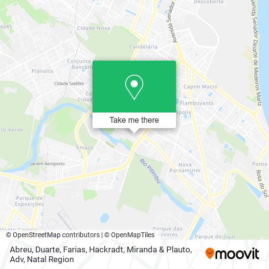 Abreu, Duarte, Farias, Hackradt, Miranda & Plauto, Adv map