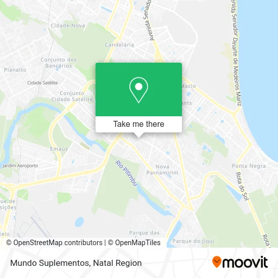 Mundo Suplementos map