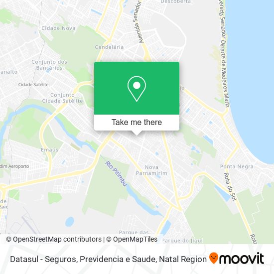 Datasul - Seguros, Previdencia e Saude map