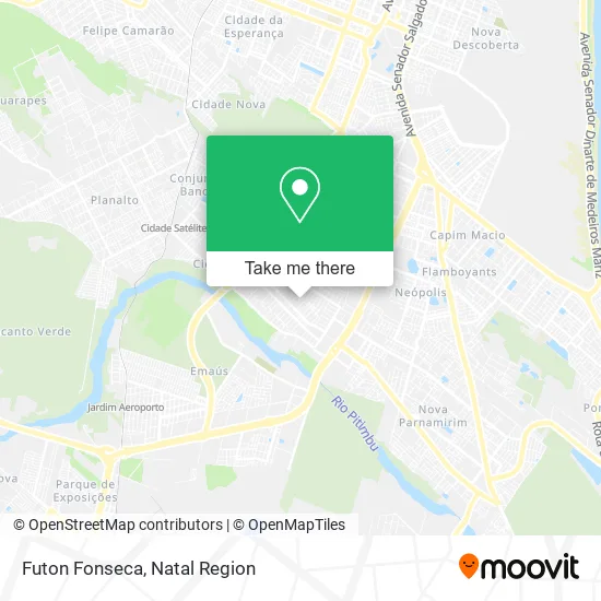 Futon Fonseca map