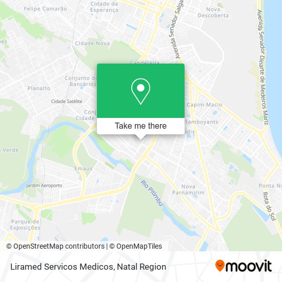 Liramed Servicos Medicos map