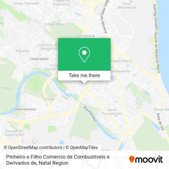 Pinheiro e Filho Comercio de Combustiveis e Derivados de map