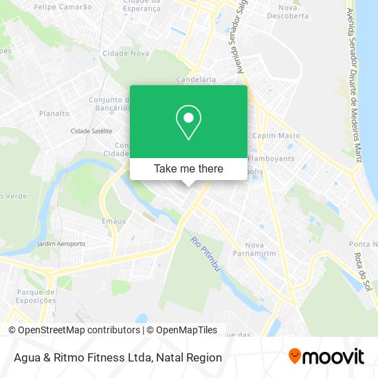 Agua & Ritmo Fitness Ltda map