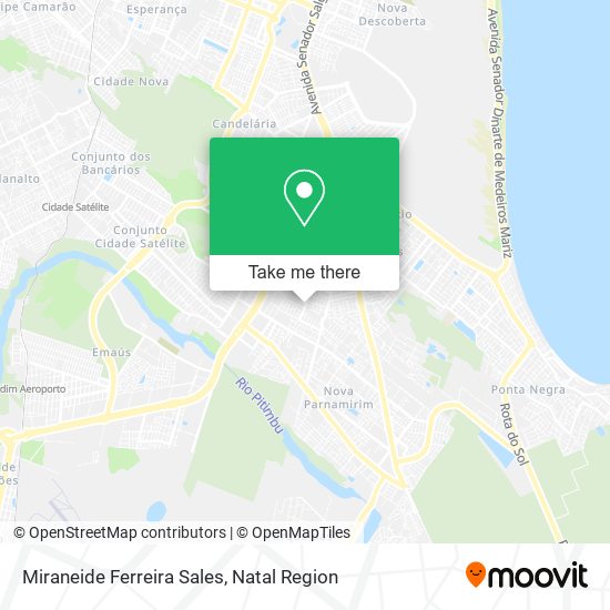 Miraneide Ferreira Sales map