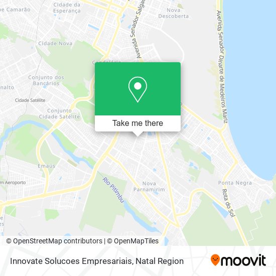 Innovate Solucoes Empresariais map