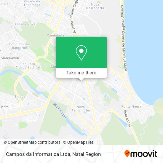 Campos da Informatica Ltda map