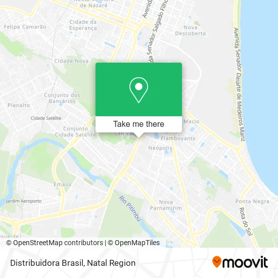 Distribuidora Brasil map