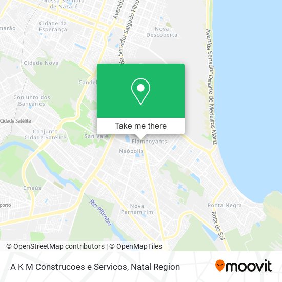 A K M Construcoes e Servicos map