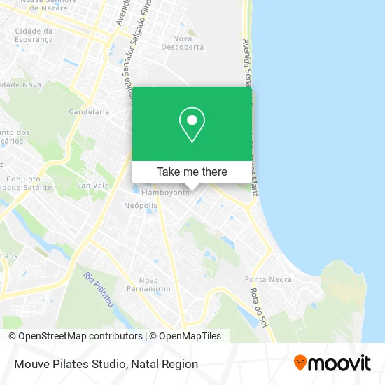 Mouve Pilates Studio map