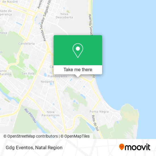 Gdg Eventos map