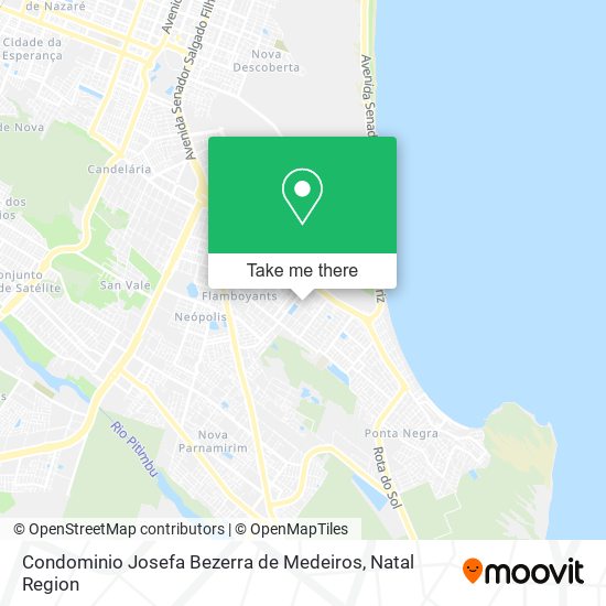 Condominio Josefa Bezerra de Medeiros map