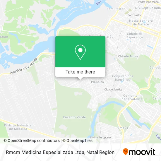 Rmcm Medicina Especializada Ltda map