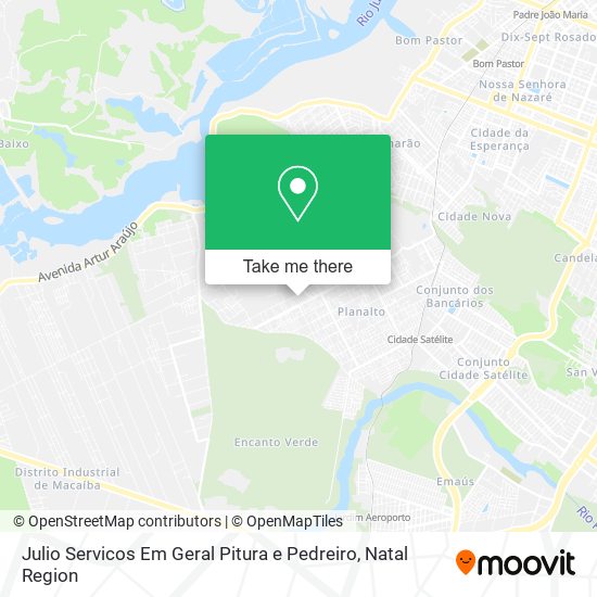 Julio Servicos Em Geral Pitura e Pedreiro map