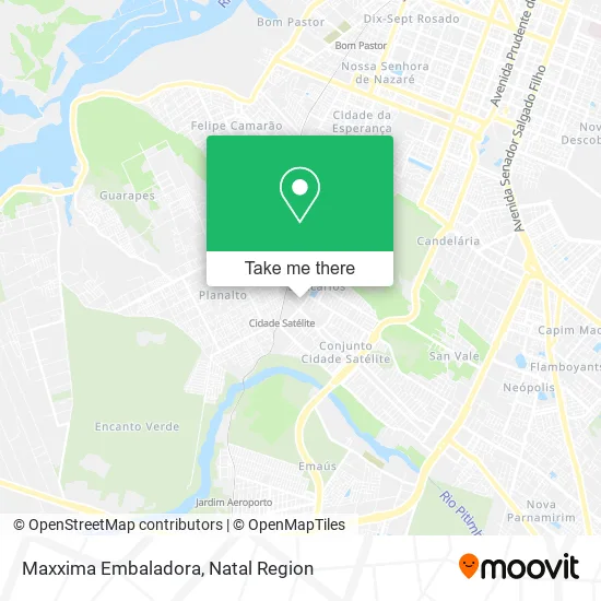 Maxxima Embaladora map