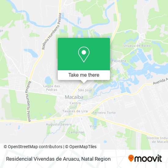 Residencial Vivendas de Aruacu map