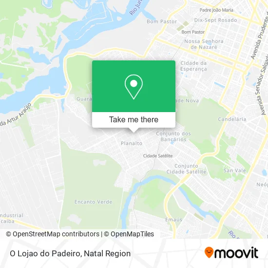 O Lojao do Padeiro map