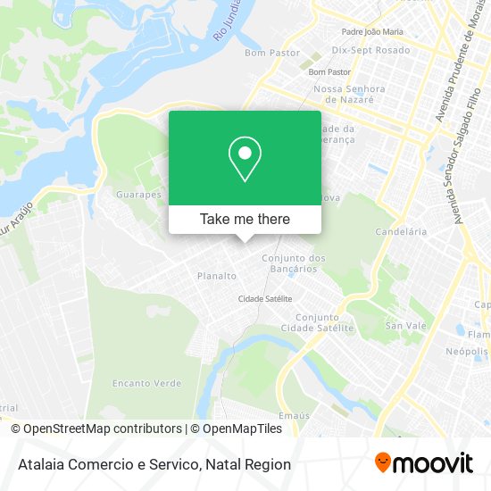Atalaia Comercio e Servico map
