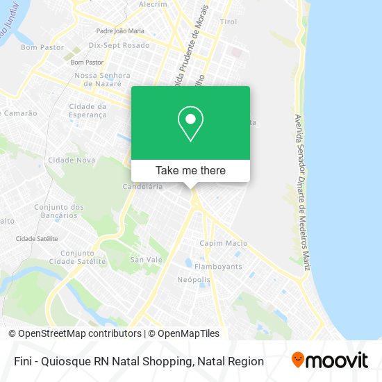 Fini - Quiosque RN Natal Shopping map